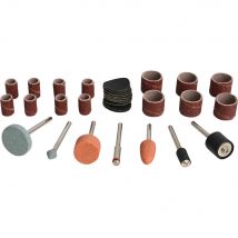 BlueSpot 31 Piece Sanding & Grinding Accessory Kit for Rotary Multi Tools