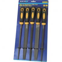 BlueSpot 5 Piece Handled File Set 8" / 200mm