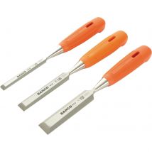 Bahco 414 3 Piece Bevel Edge Wood Chisel Set