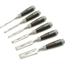 Bahco 434 6 Piece Bevel Edge Wood Chisel Set