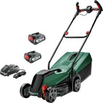 Bosch CITYMOWER 18-32 P4A 18v Cordless Rotary Lawnmower 320mm 2 x 2.5ah Li-ion Battery Charger