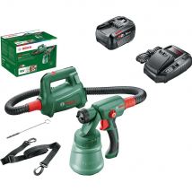 Bosch EASYSPRAY 18V-100 P4A 18v Cordless Paint Spray System 1 x 6ah Li-ion Battery Charger No Case