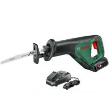 Bosch ADVANCEDRECIP P4A 18v Cordless Recipro Saw 1 x 2.5ah Li-ion Charger No Case