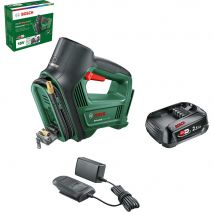 Bosch UNIVERSALPUMP P4A 18v Cordless Air Pump 1 x 2.5ah Li-ion Battery Charger No Case