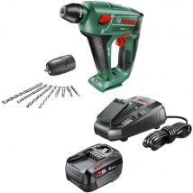 Bosch UNEO MAXX 18 LI P4A 18v Cordless Rotary Hammer Drill 1 x 4ah Li-ion Battery Charger No Case