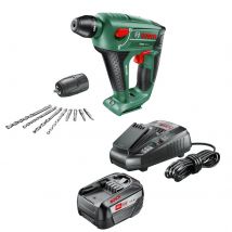 Bosch UNEO MAXX 18 LI P4A 18v Cordless Rotary Hammer Drill 1 x 6ah Li-ion Battery Charger No Case