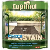 Cuprinol Anti Slip Decking Stain Boston Teak 2.5l