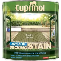 Cuprinol Anti Slip Decking Stain Golden Maple 2.5l