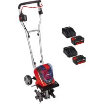 Einhell GE-CR 30 Li 36v Cordless Garden Tiller 300mm 2 x 4ah Li-ion Twin or Dual Battery Charger