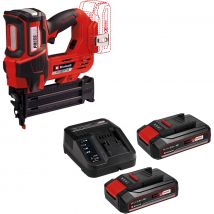 Einhell Professional FIXETTO 18/50 N 18v Cordless Nail Gun 2 x 2.5ah Li-ion Battery Charger No Case