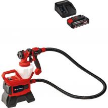 Einhell TE-SY 18/90 Li 18v Cordless Paint Spray System 1 x 2.5ah Li-ion Charger No Case
