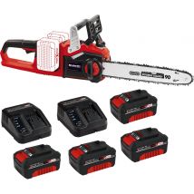Einhell Professional GE-LC 36/35 Li 36v Cordless Brushless Chainsaw 350mm 4 x 4ah Li-ion Twin or Dual Battery Charger