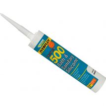 Everbuild 500 Bath and Sanitary Silicone Sealant