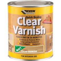 Everbuild Quick Drying Wood Varnish