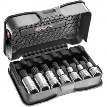 Facom SV.J7A 1/2" Drive 7 Piece Spline Socket Set 1/2"