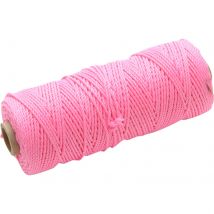 Faithfull Hi Vis Nylon Brick Line Pink