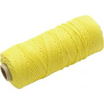 Faithfull Hi Vis Nylon Brick Line Yellow