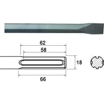 Faithfull SDS Max Flat Chisel 300mm 25mm