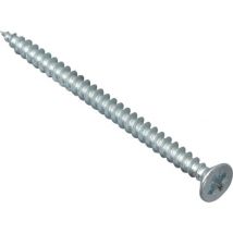 Forgefix Multi Purpose Zinc Plated Screws 4mm 60mm Pack of 200