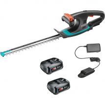 Gardena EASYCUT 40 P4A 18v Cordless Hedge Trimmer 400mm 2 x 2ah Li-ion Battery Charger