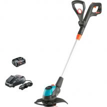 Gardena EASYCUT 23 P4A 18v Cordless Grass Trimmer 230mm 1 x 2.5ah Li-ion Battery Charger