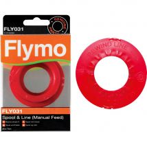 Flymo FLY031 Genuine Spool and Line for Mini Trim Grass Trimmers Pack of 1