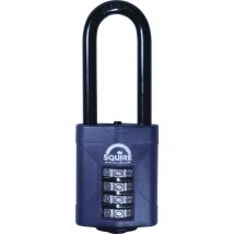 Henry Squire Push Button Combination Padlock 50mm Extra Long