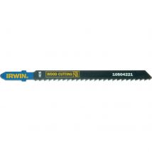 Irwin T144D T Shank Wood Cutting Jigsaw Blades Pack of 5