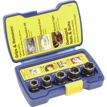 Irwin 5 Piece Bolt Grip Fastener Remover Set