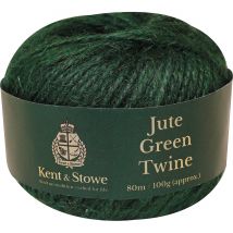 Kent and Stowe Jute Garden Twine Green