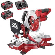 Ozito PXCMSS 18v Cordless Compound Mitre Saw 210mm 2 x 4ah Li-ion Battery Charger No Case