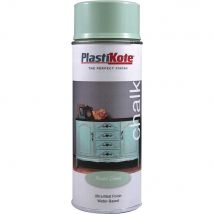 Plasti-Kote Chalk Finish Spray Paint Pastel Green 400ml