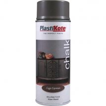 Plasti-Kote Chalk Finish Spray Paint Caffe Espresso 400ml