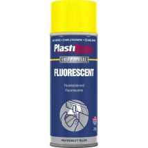 Plastikote Hi Vis Aerosol Spray Paint Red 400ml