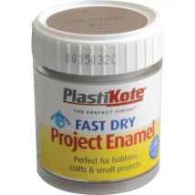 Plastikote Fast Dry Enamel Paint Gold Leaf 59ml