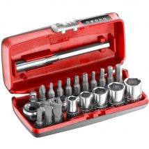 Facom R1PICOPB 23 Piece Ultra Compact Bit and Socket Set 1/4"