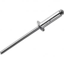 Rapid Standard Aluminium Rivets 4.8mm 14mm Pack of 100