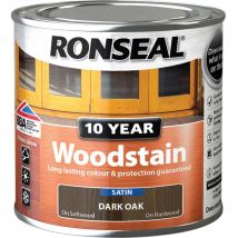 Ronseal 10 Year Wood Stain Dark Oak 250ml