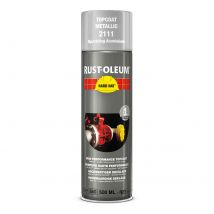 Rust Oleum Hard Hat Metal Metallic Spray Paint Sparkling Aluminium 500ml