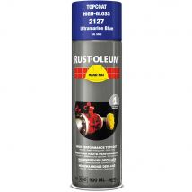 Rust Oleum Hard Hat Metal Spray Paint Ultramarine Blue 500ml