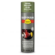 Rust Oleum Hard Hat Metal Spray Paint Reseda Green 500ml