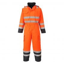 BizFlame Hi Vis Flame Resistant Rain Multi Coverall