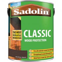Sadolin Classic Wood Protection Woodstain Jacobean Walnut 5l