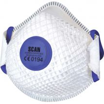 Scan FFP2 Moulded Duranet Disposable Mask Pack of 2