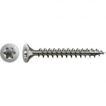 Spax Countersinking Torx Wood Screws Stainless 4mm 25mm Pack of 25