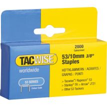 Tacwise 53/12 Staples 10mm Pack of 2000