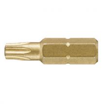 Wiha Gold Torx Screwdriver Bits T15 25mm Pack of 3