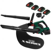Webb X Series WEV20X2BV 40v Cordless Brushless Leaf Blower and Vaccum