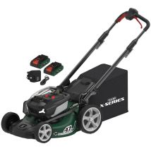 Webb X Series WEV20X2LM47SPB 40v Cordless Brushlesss Self Propelled Rotary Lawnmower 470mm
