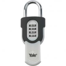 Yale 4 Digit Combination Padlock and Sliding Cover